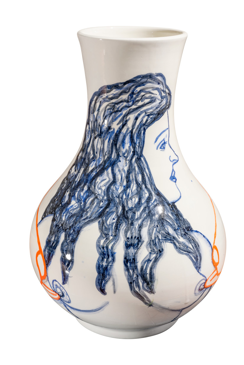 Ceramic Vase, 22 x 35 cm, 2022
