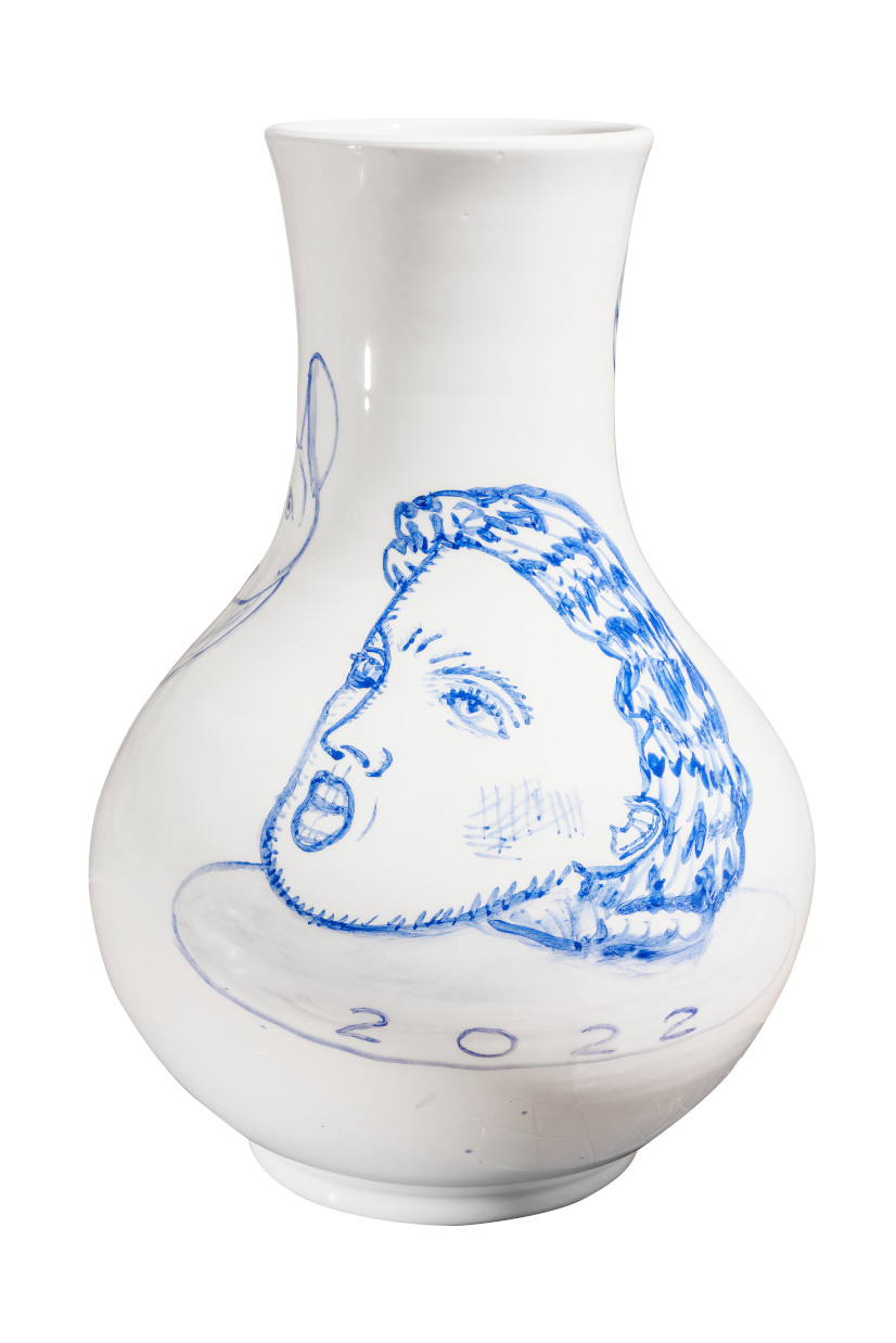 Ceramic Vase, 22 x 35 cm, 2022