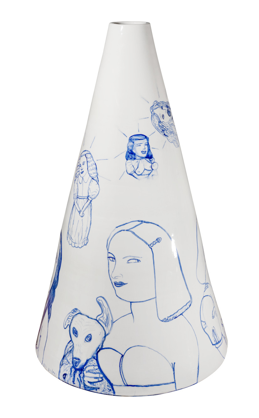 Ceramic Vase, 43 x 78 cm, 2022