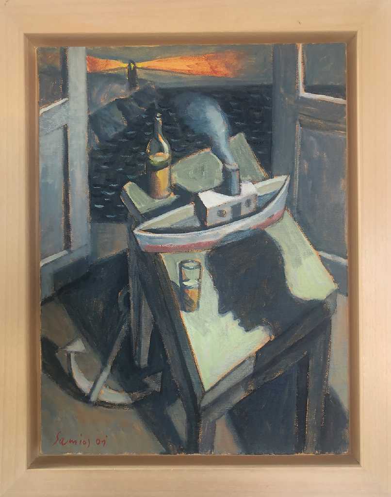 Still life, acrylics on canvas, 40x30 cm