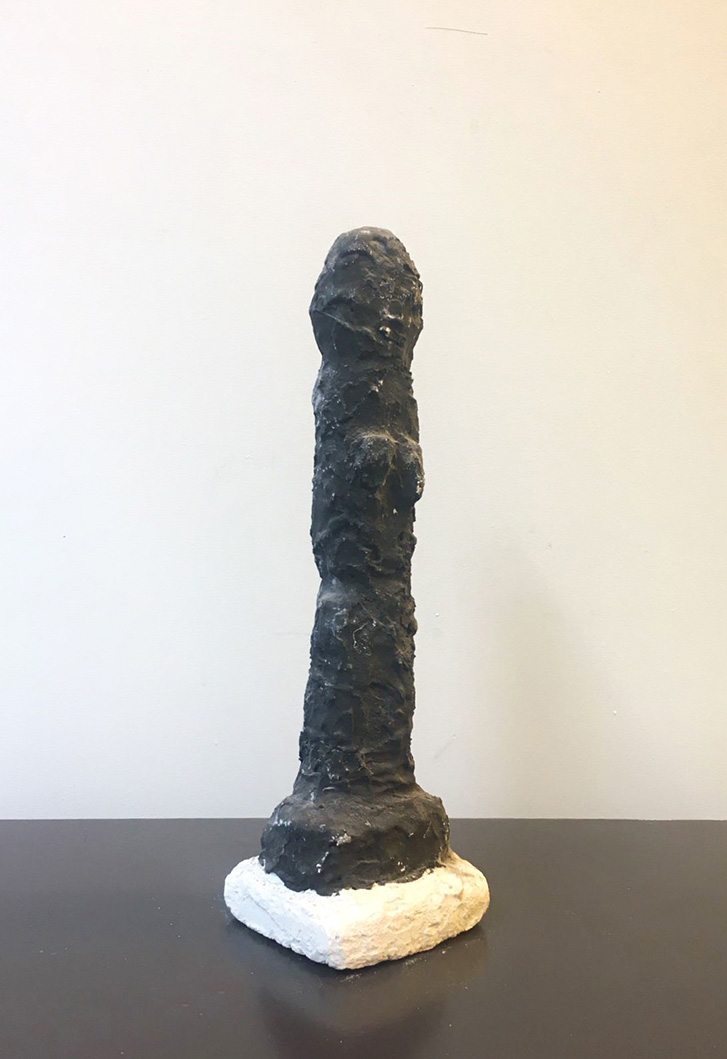 Black Figure, 35 x 12 x 10 cm, 2016