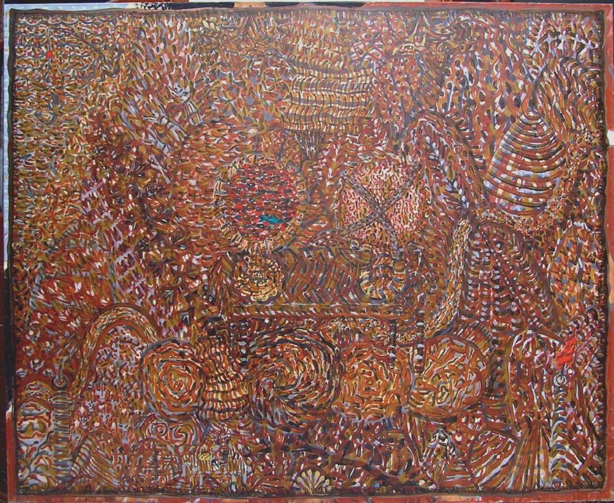 Eucharistic. Oil on canvas, 106 x 87 (cm)