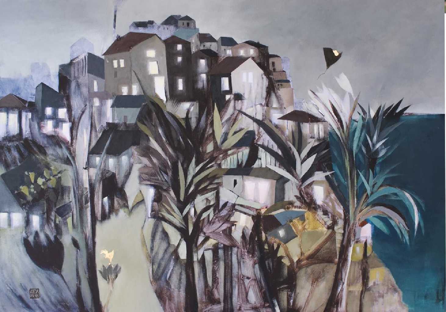 Secret Garden, 90 x 130 cm