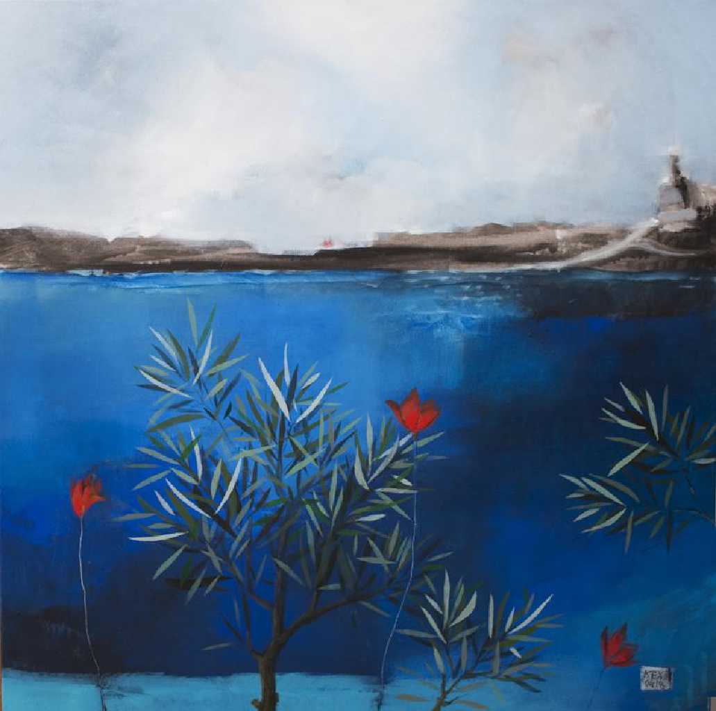 Flowers of the Sea, 70 x 70 cm
