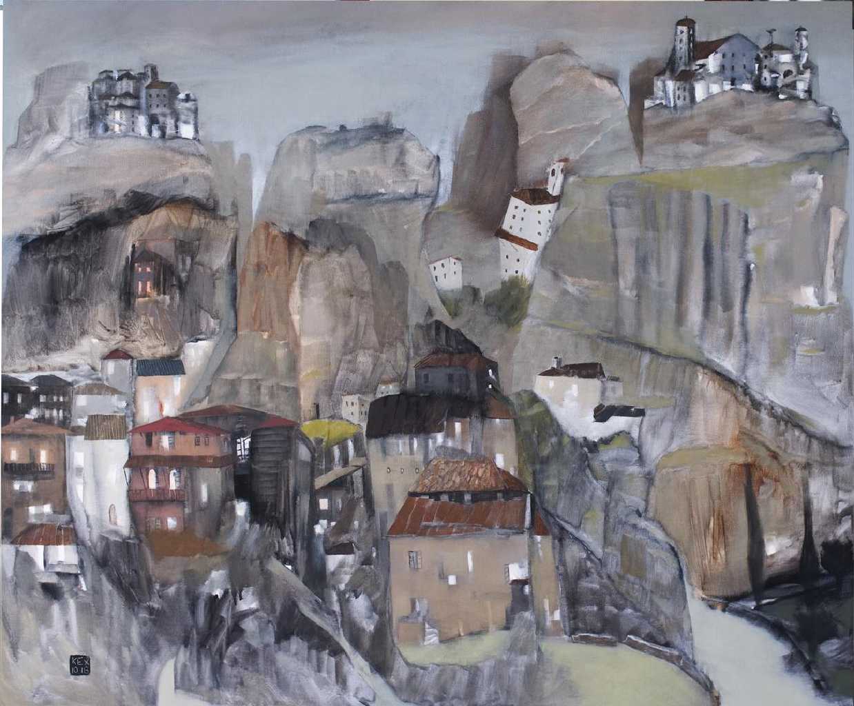 Garden of the Rocks, 90 x 113 cm