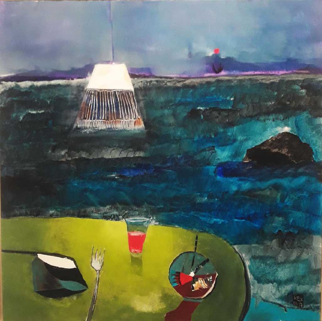 The Passage of Time, 70 x 70 cm