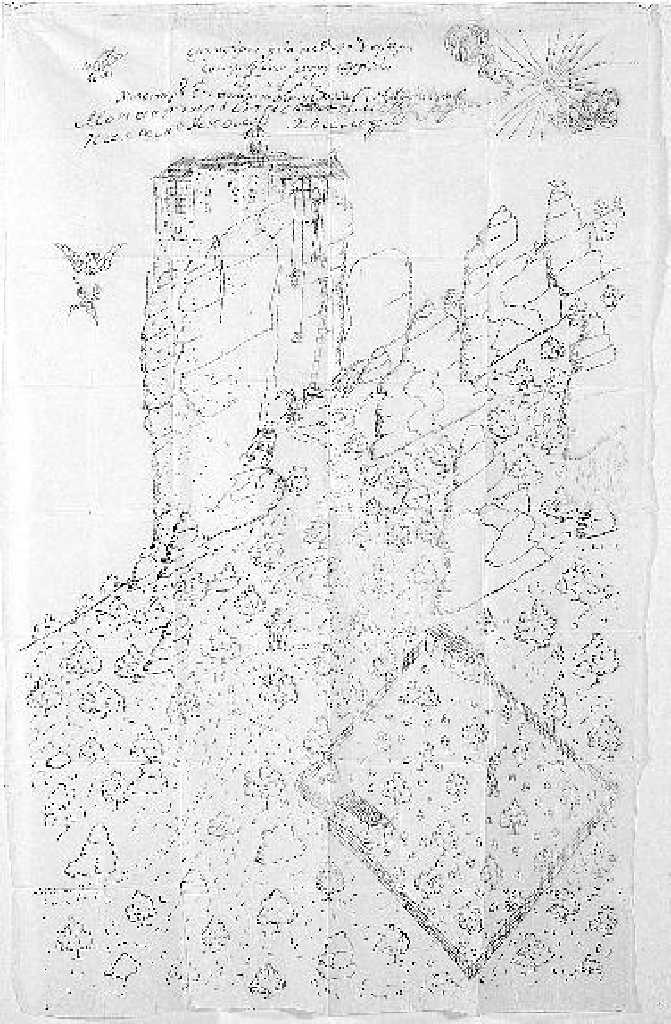 Nikos Alexiou, Untitled, ink on paper