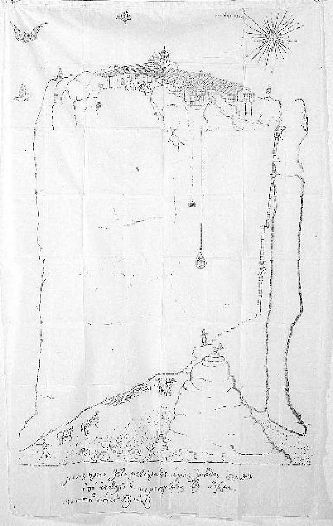 Nikos Alexiou, Untitled, ink on paper