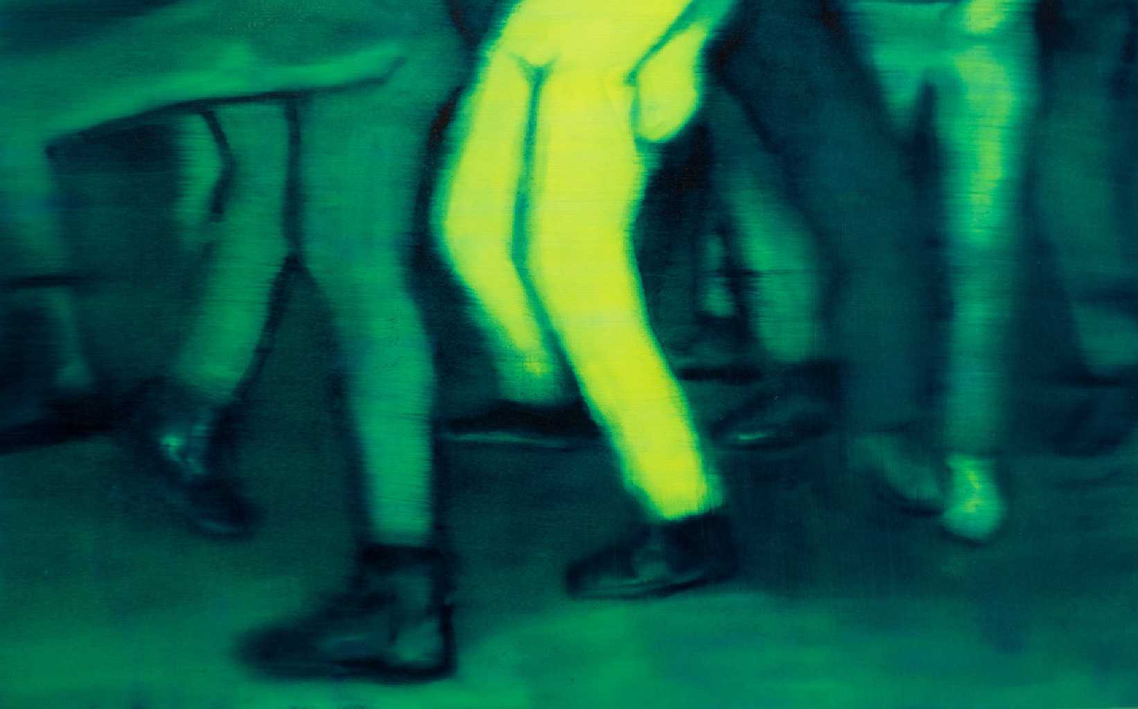 Demosthenes Barbas (Barba Dee),Before we enterOil on canvas, 120 × 80 cm, 2025