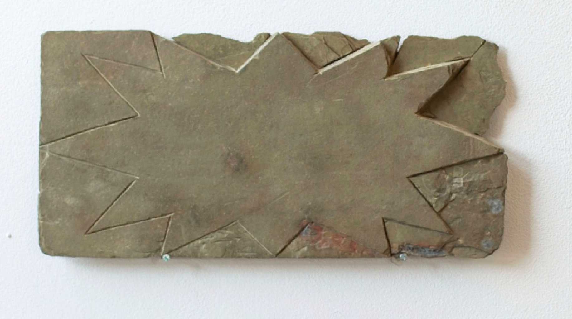 Shekine Naidi,Touching the starsIndian Stone, 30 × 15 × 1 cm, 2024