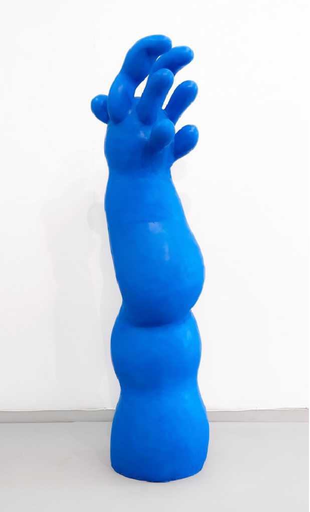 Mitsi Papazachou,Mermaid coral vol 4Polystyrene, fiberglass, plaster, paint, 170 × 30 × 30 cm, 2025