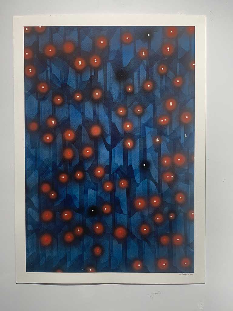 Nikos Tsikouras,UntitledΙnk on paper, 42 × 29.7 cm, 2025