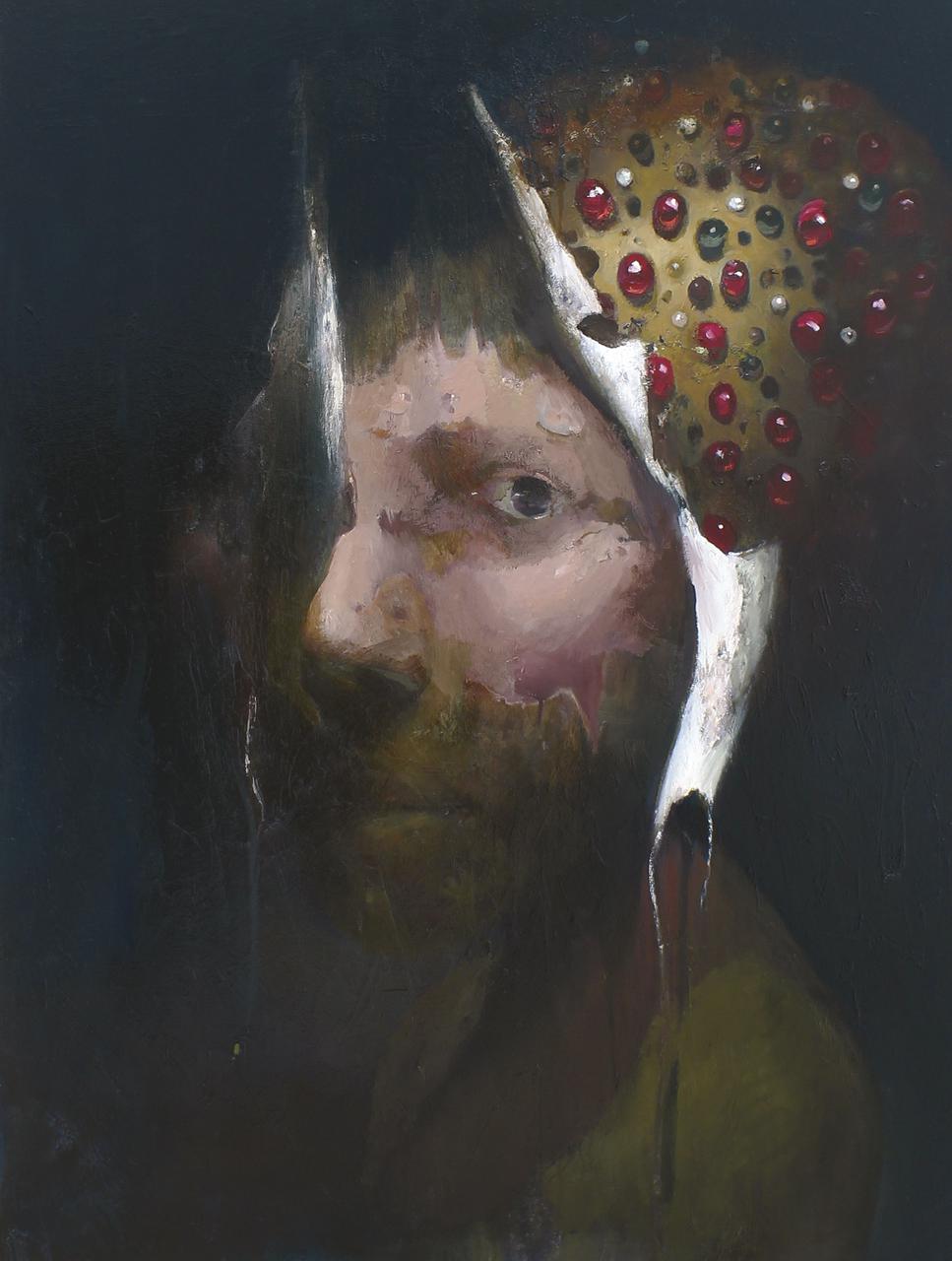 MARSA 2018, oil on canvas, 120 x 90 cm