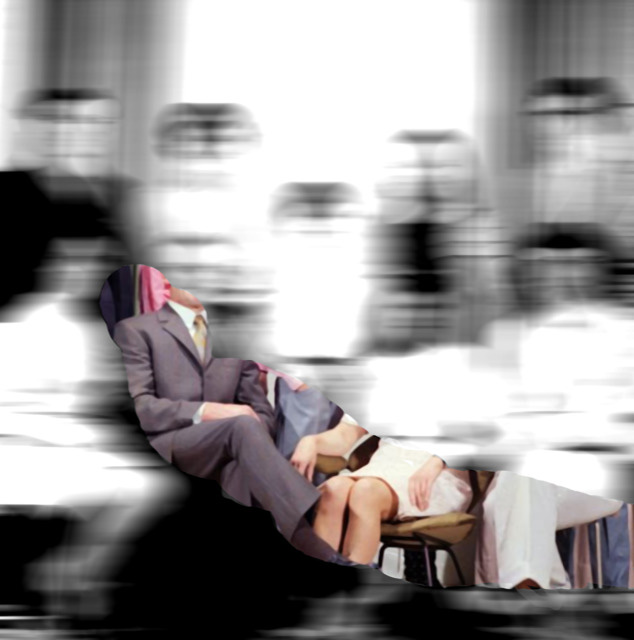 Family, digitally processed image, 130 x 130 cm, 2021