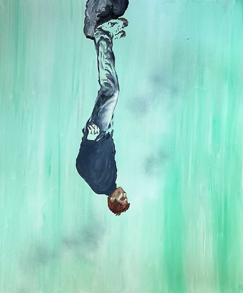 Metaphor, oil & acrylics on canvas, 120 x 100 cm, 2025