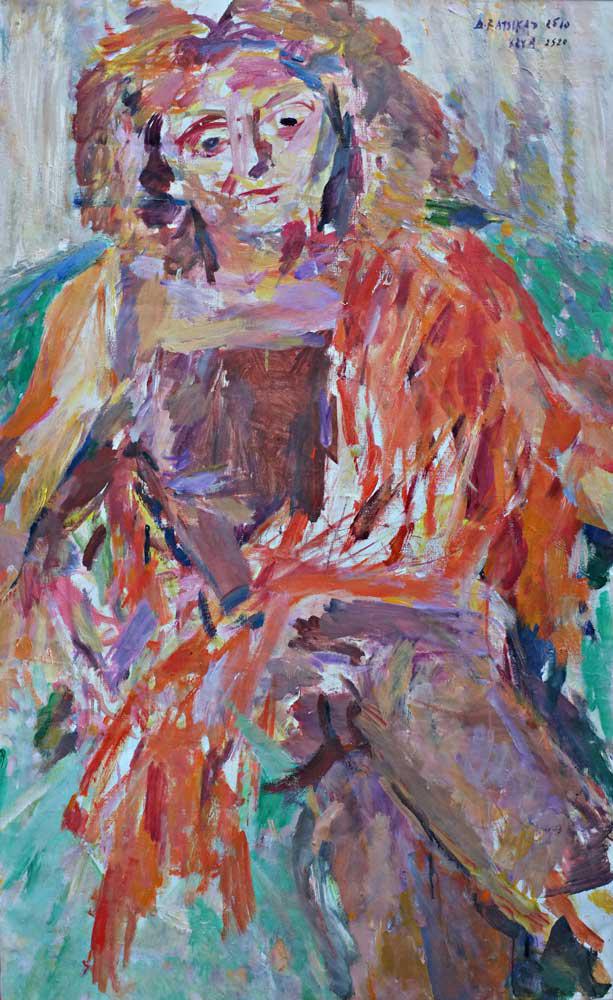 Apollon, K., oil on canvas, 145 x 89 cm, 2015