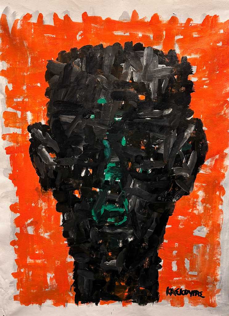 Portraits, Acrylics on canvas