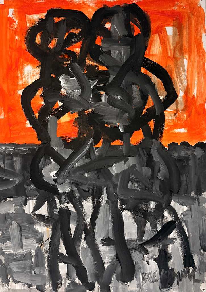 Portraits, Acrylics on canvas