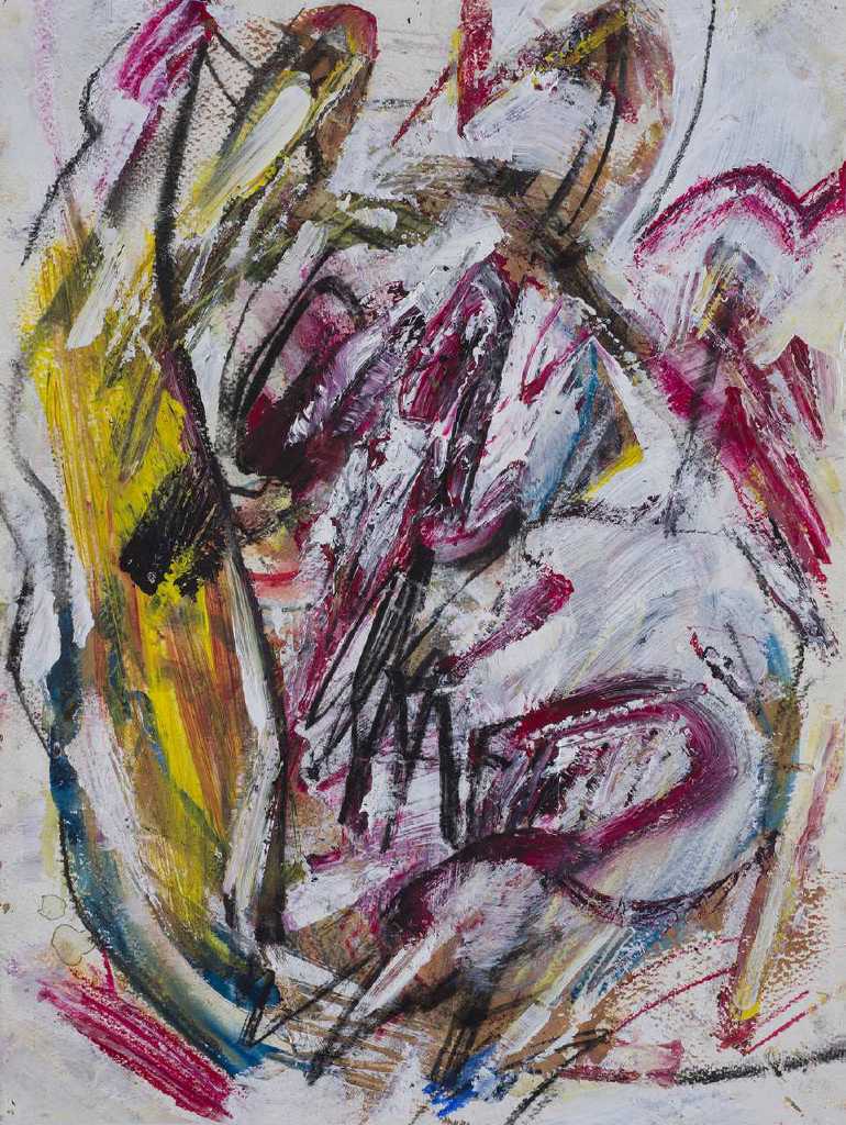 Untitled, mixed media on paper, 29,6 x 39, 7 cm, 2017