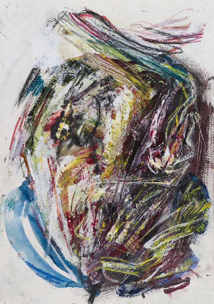 Untitled, mixed media on paper, 29,6 x 42 cm, 2017