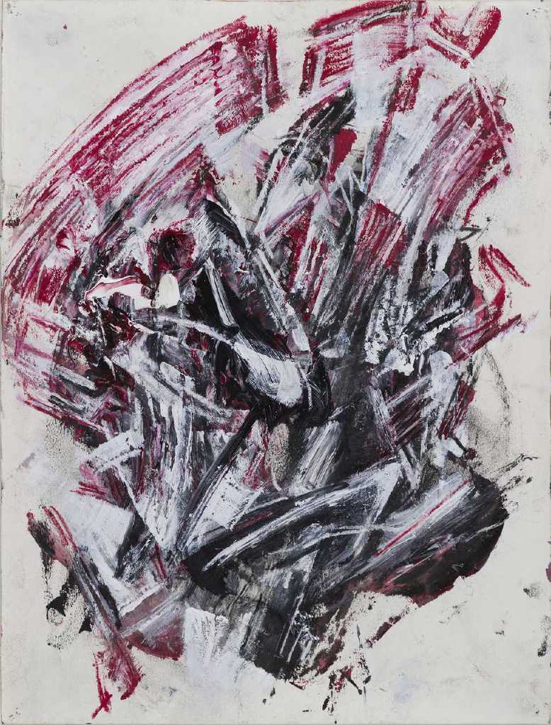 Untitled, mixed media on canvas, 38,4 x 50 cm, 2017