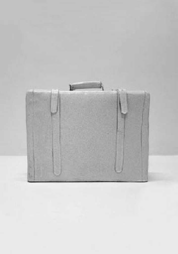 Zoe Theodorou Suitcases, installation, stoneware and glaze, dimensions variable, 2015 Artist's Statement + Bio