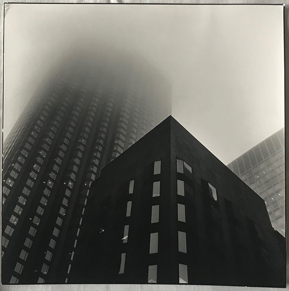 Dimitra Lazaridou, from the series &lsquo;Air Chicago&rsquo;, B_W print, edition 1_6, 27 x 27 cm