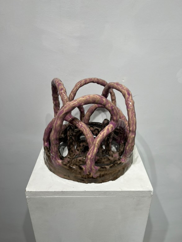 Ellie Gialama, The Crown, Glazed Ceramics, Variable Dimensions, 2025