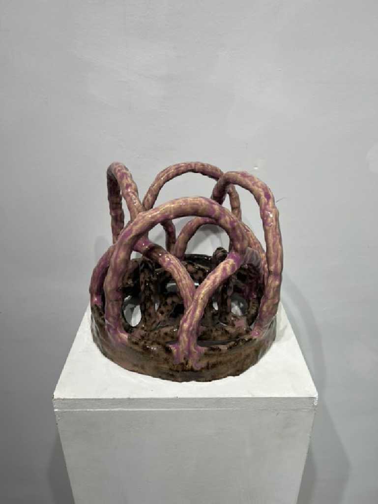 Ellie Gialama, The Crown, Glazed Ceramics, Variable Dimensions, 2025