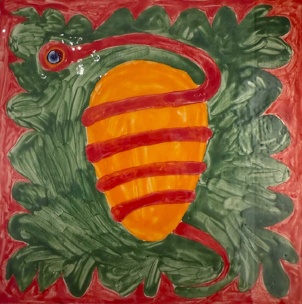 Ellie Gialama, Universal Egg, Glazed Ceramics, Variable Dimensions, 2025