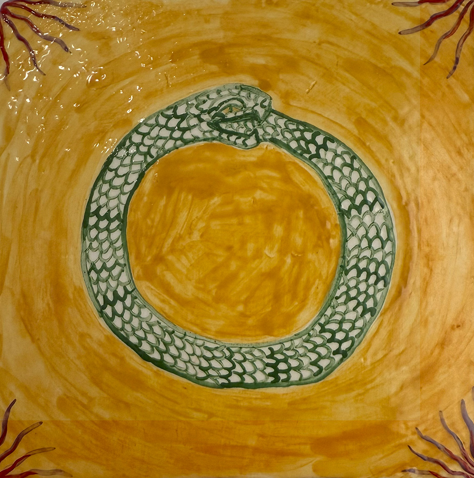 Ellie Gialama, Universal Egg, Glazed Ceramics, Variable Dimensions, 2025