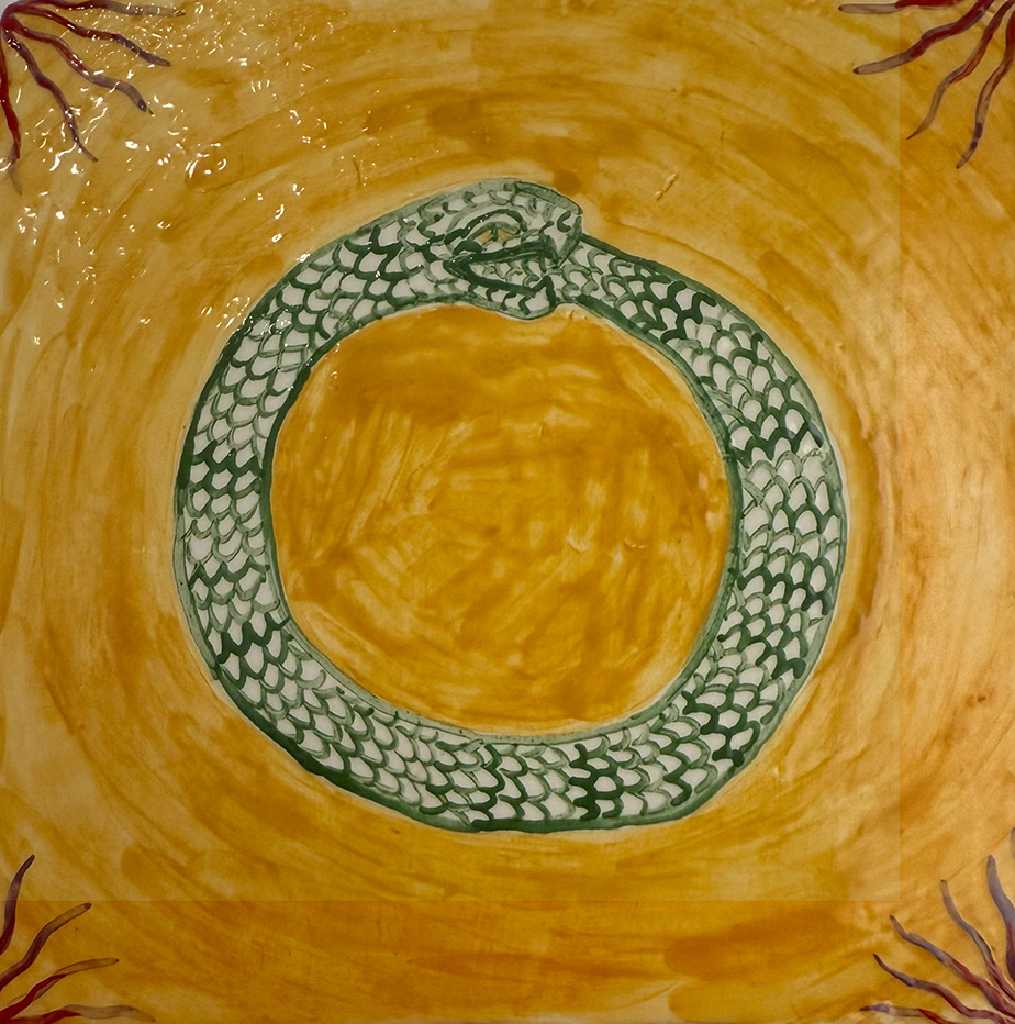 Ellie Gialama, Universal Egg, Glazed Ceramics, Variable Dimensions, 2025