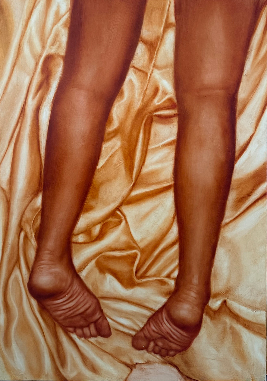 Orestis Papakonstantinou, Untitled, oil on canvas, 100 x 70 cm, 2025