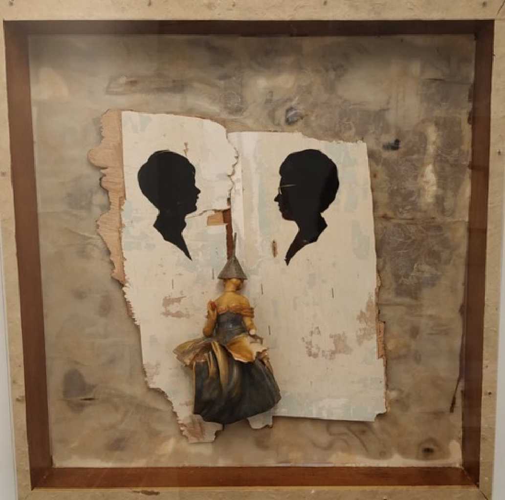 Dynasty, mixed media, 52x50, 2019-20