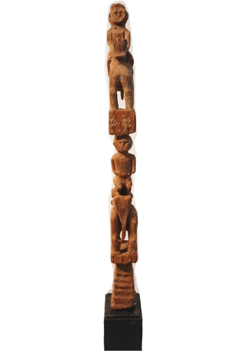 Virmanian totem representing ancestors