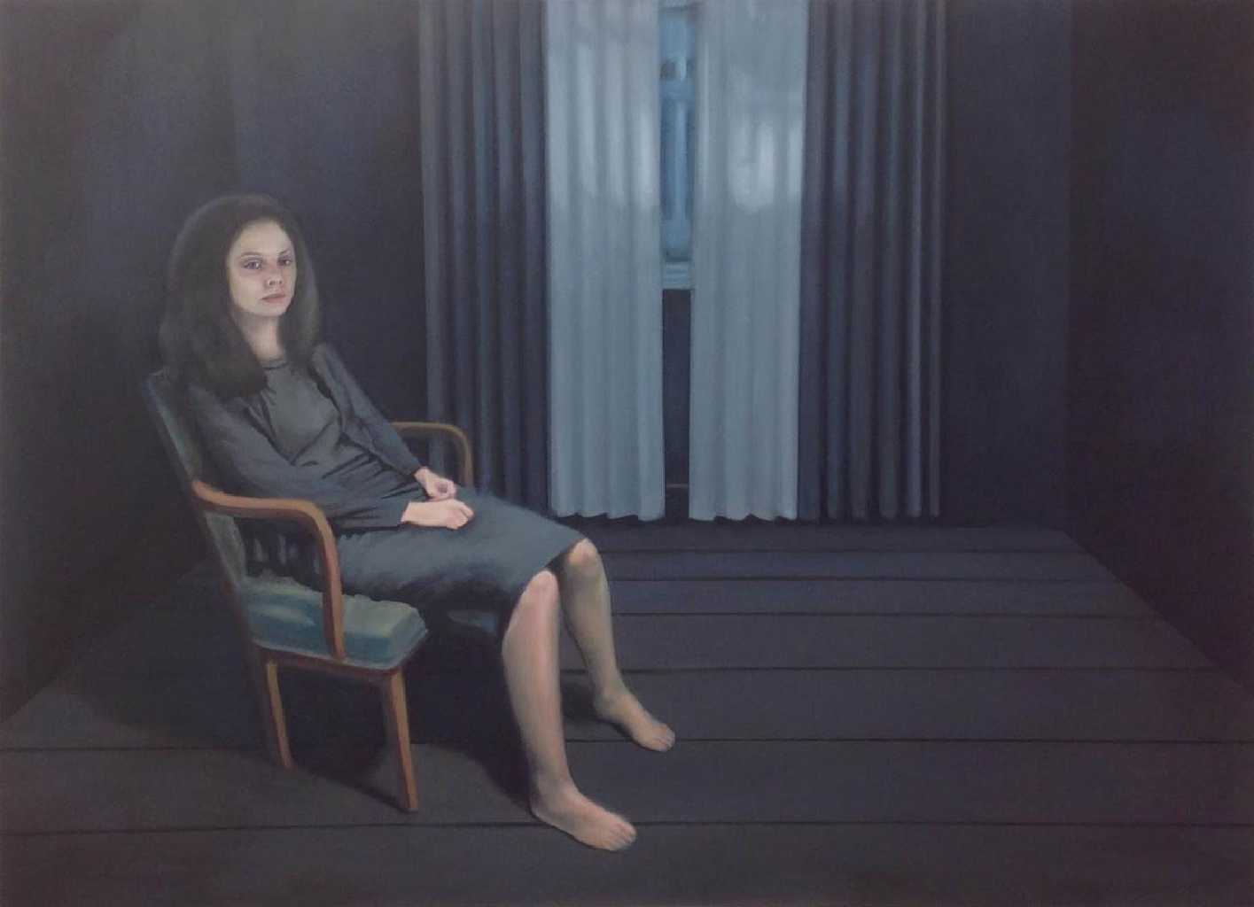 Dark Room, oil on canvas, 110 x 150 cm, 2016