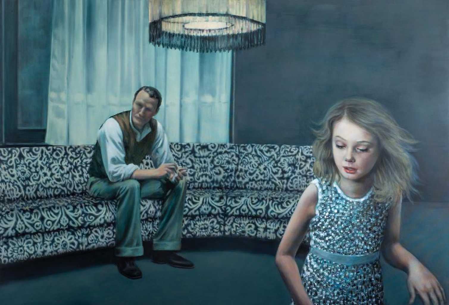 Sunday Afternoon, oil on canvas, 150 x 220 cm, 2015