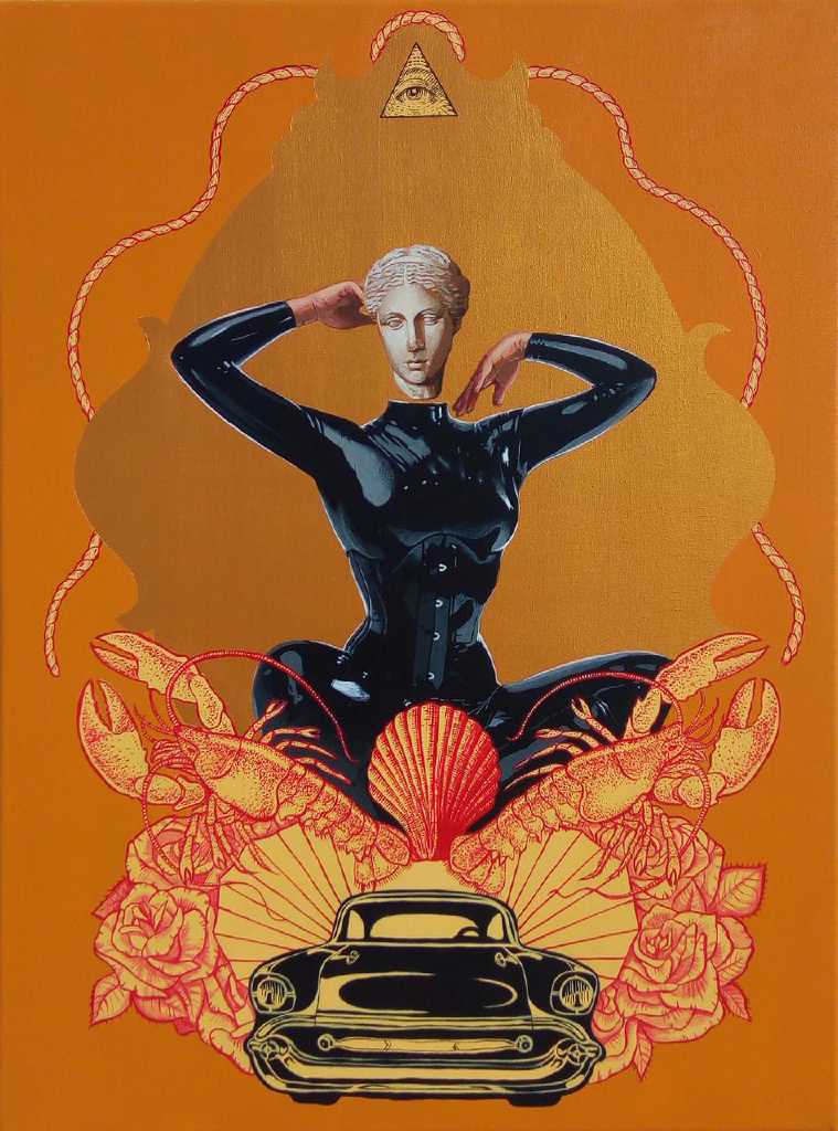 Matriarchy, acrylic on canvas, 60 x 80