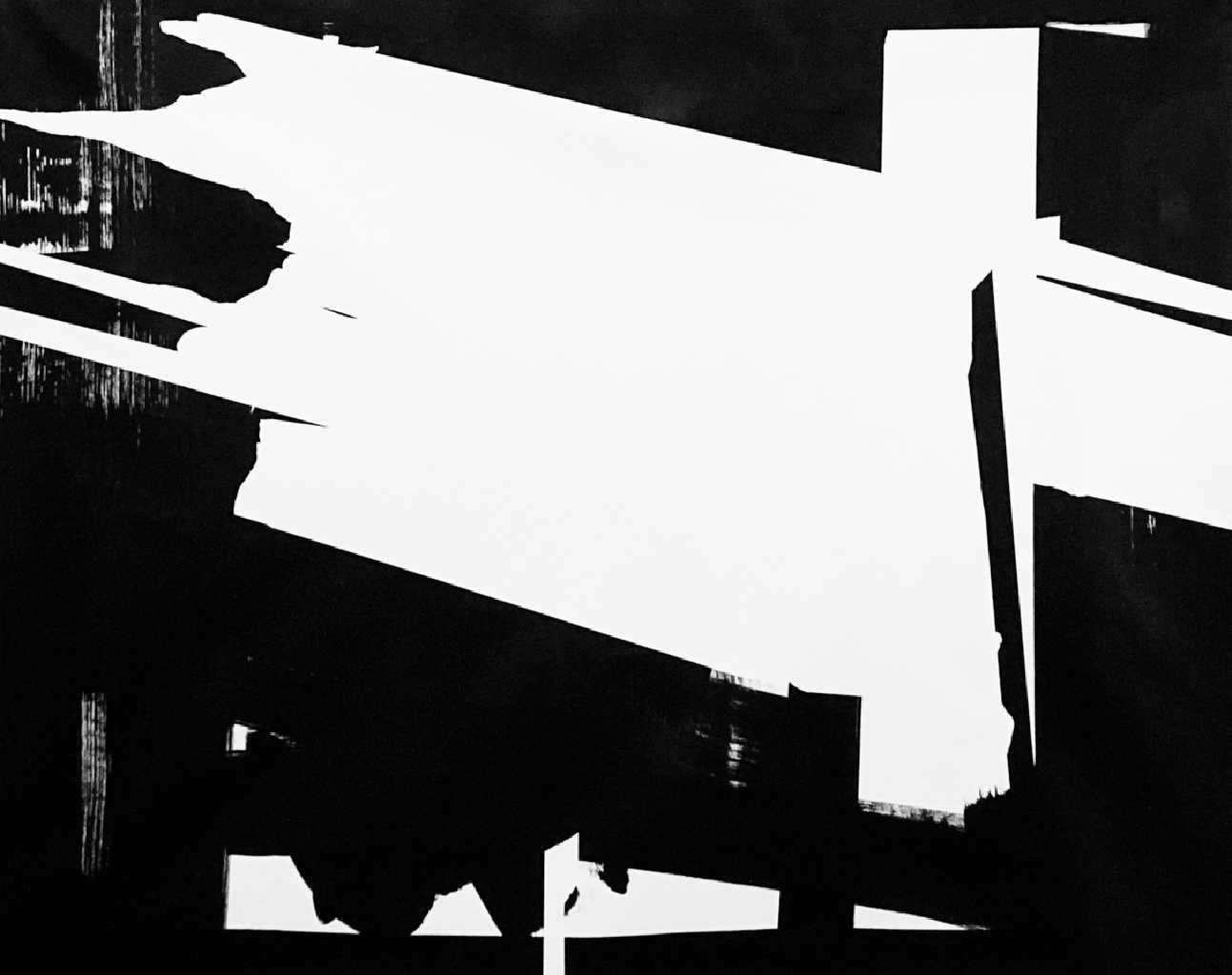 Untitled,Indian ink, acrylic paint on canvas119 x 96 cm2023