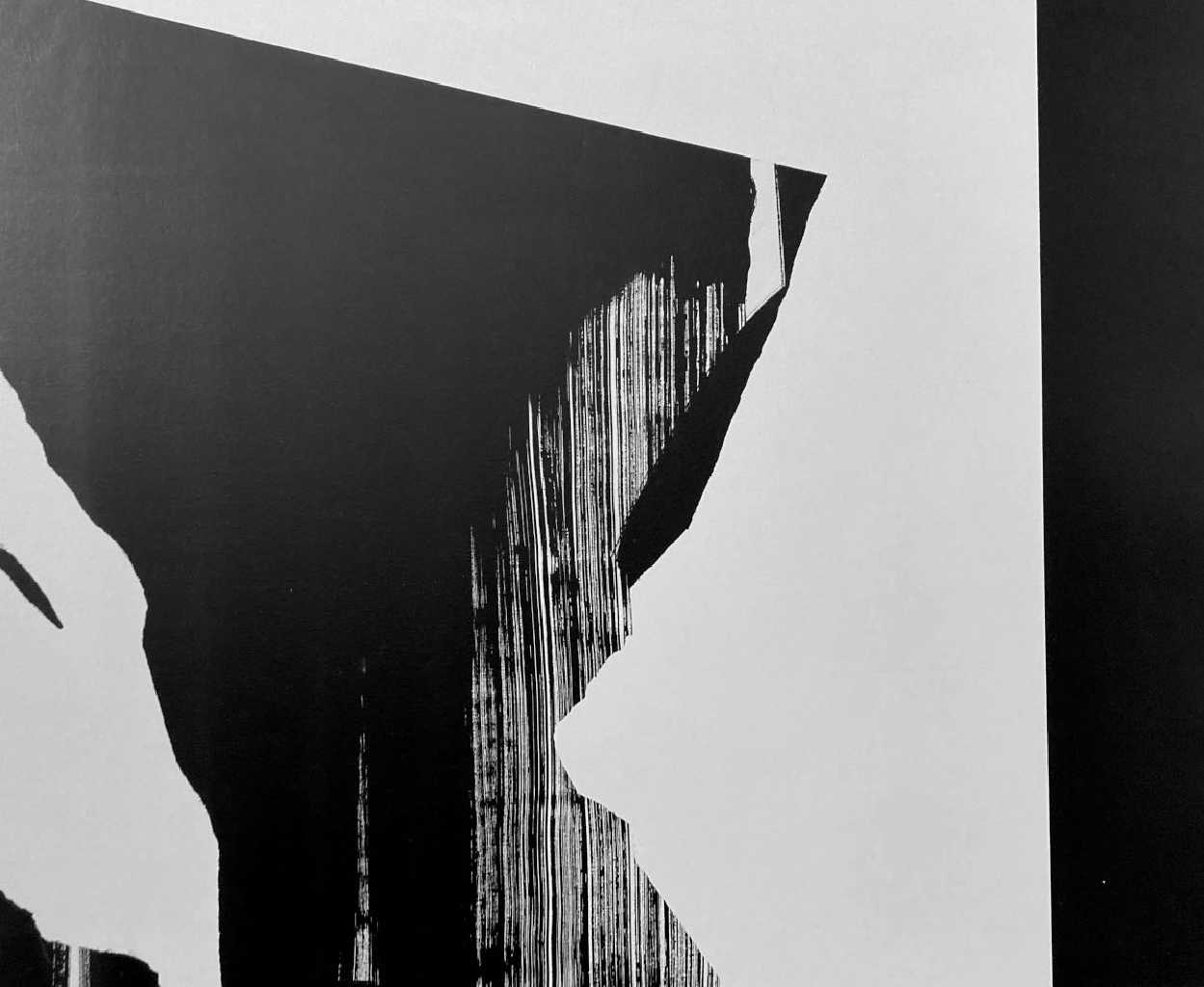 Untitled,Indian ink, acrylic paint on canvas92 x 114 cm2023