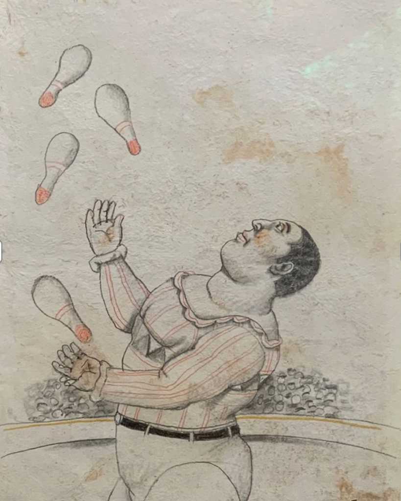 Fernando Botero,Circus, Figures, 38 × 30 cm, 2007
