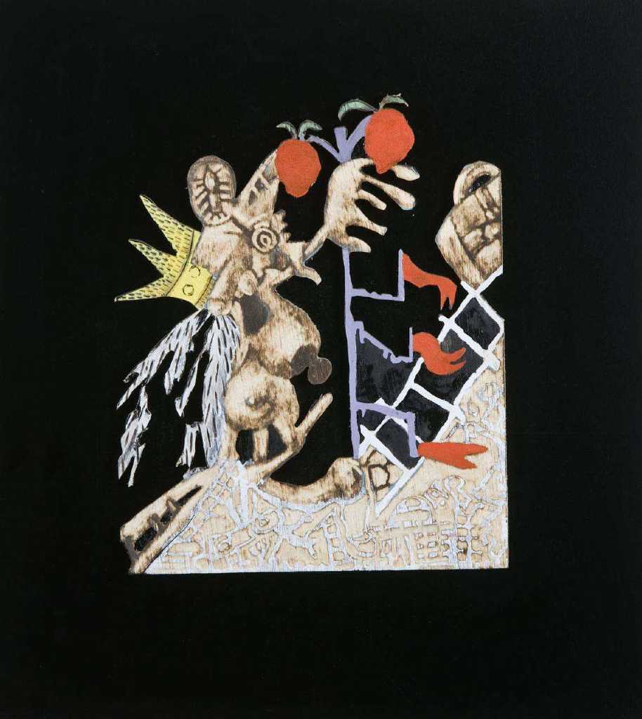 Vaggelis Theodoridis, Apple Tree, 35 x 39 cm