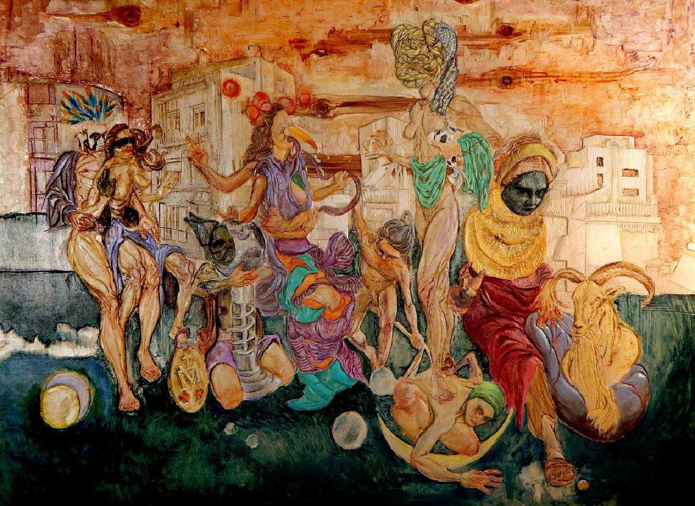 Vivi Papadimitriou, Stripped, 125 x 90 cm