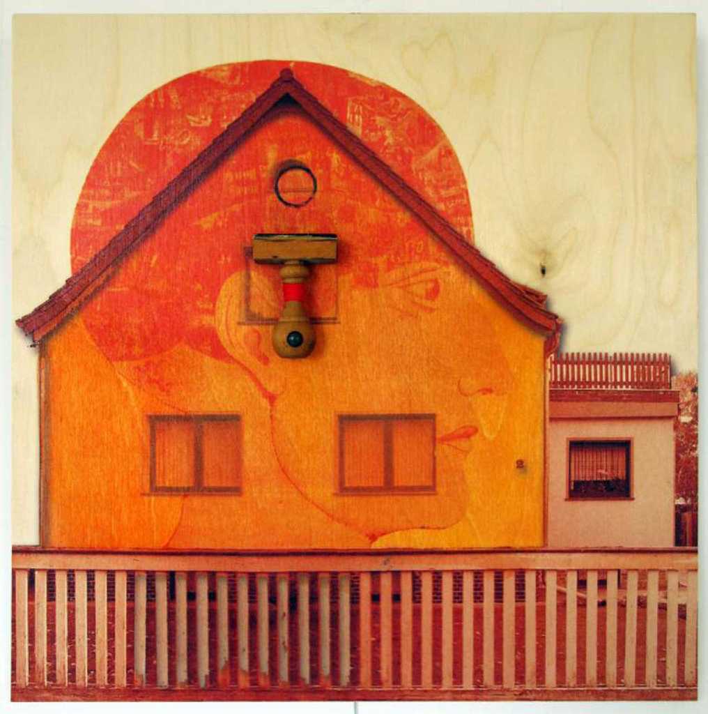 Alexandros Maganiotis, Head Peace Of Mind, 40 x 40 cm