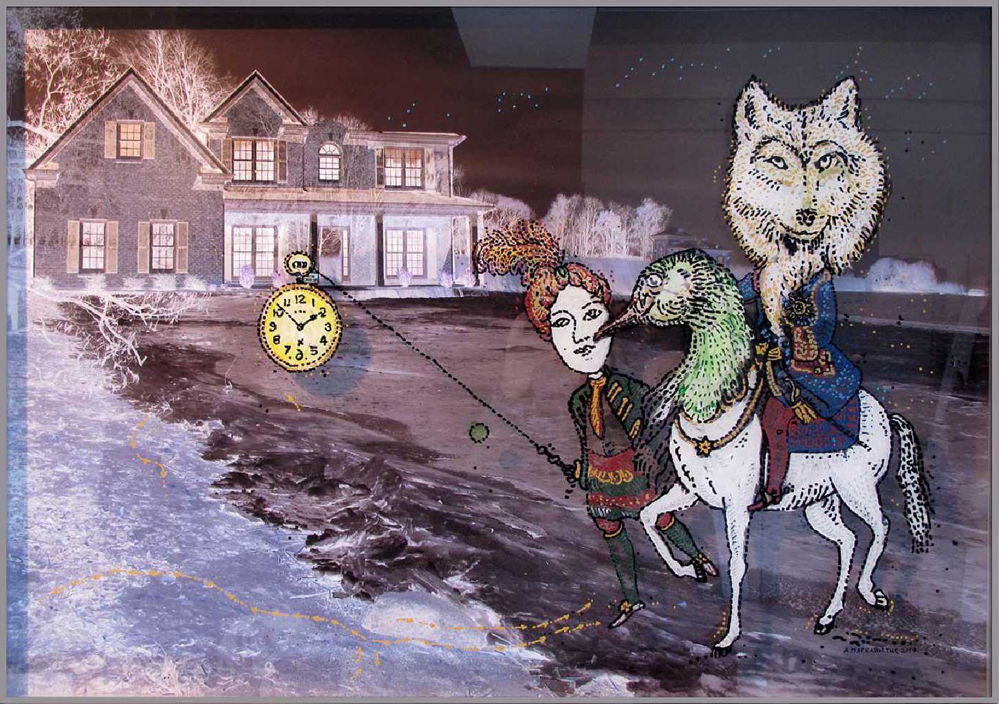 Alexandros Maganiotis, The Keepes Of Time, 70 x 100 cm