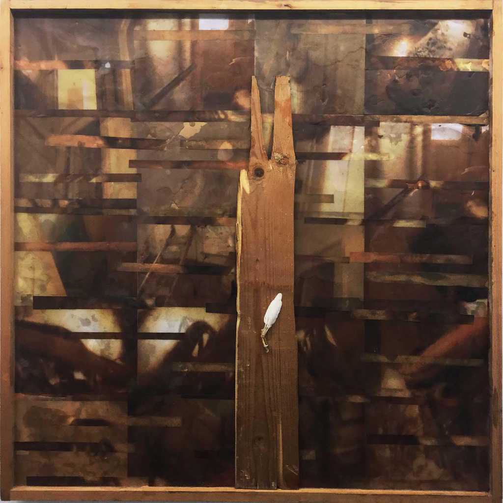 Andreas Vousouras, Ghost Child 99 x 99 cm