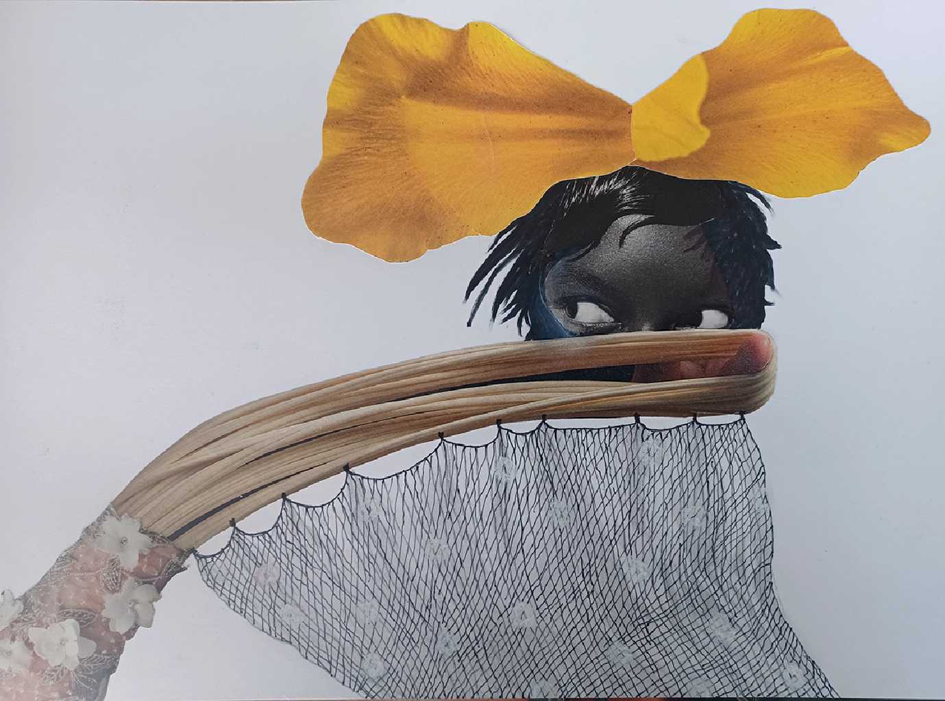 Untitled, Oil pastel on paper, 21 x 30 cm