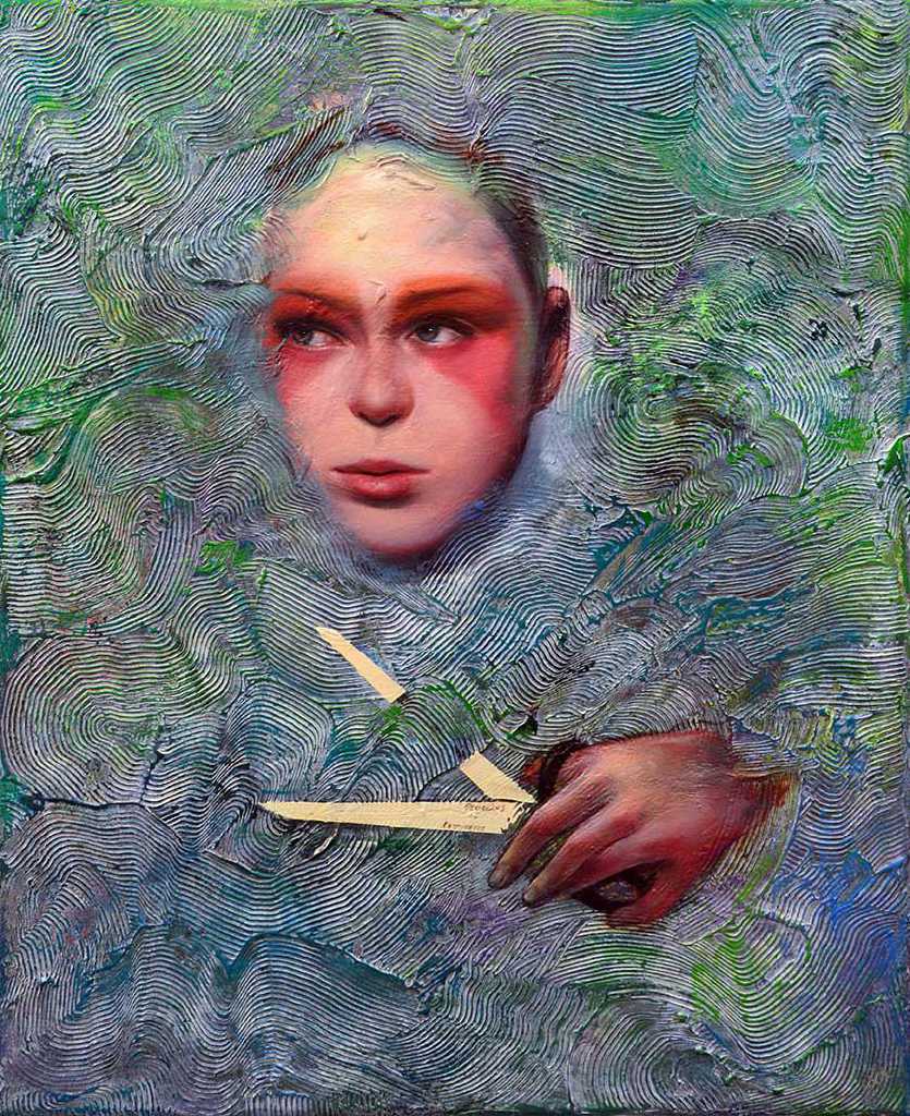Theofilos Katsipanos, Untitled, oil on canvas, 30 x 24 cm, 2015