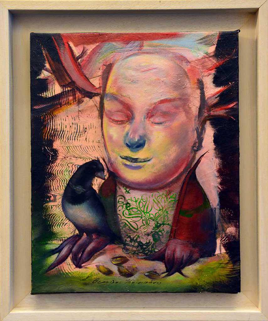 Theofilos Katsipanos, Untitled, oil on canvas, 55 x 45 cm, 2015