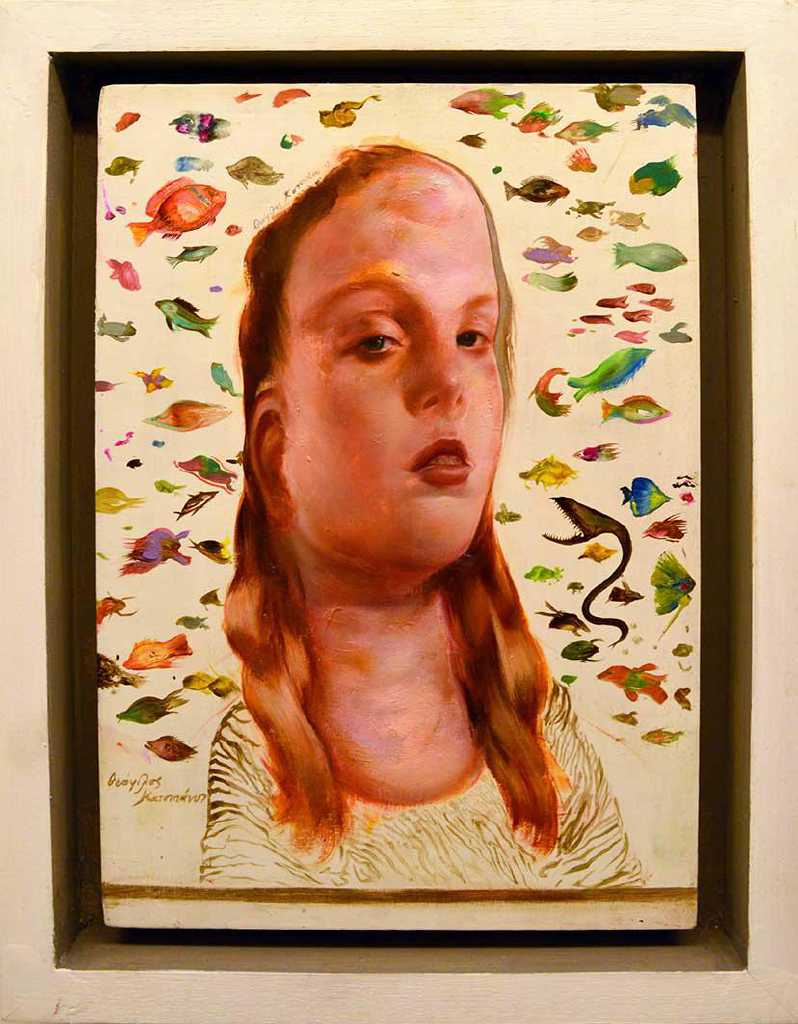 Theofilos Katsipanos, Untitled, oil on canvas, 30 x 21 cm, 2015